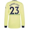 Maillot à Manches Longues Arsenal David Luiz 23 Extérieur 2021-22 Pour Homme